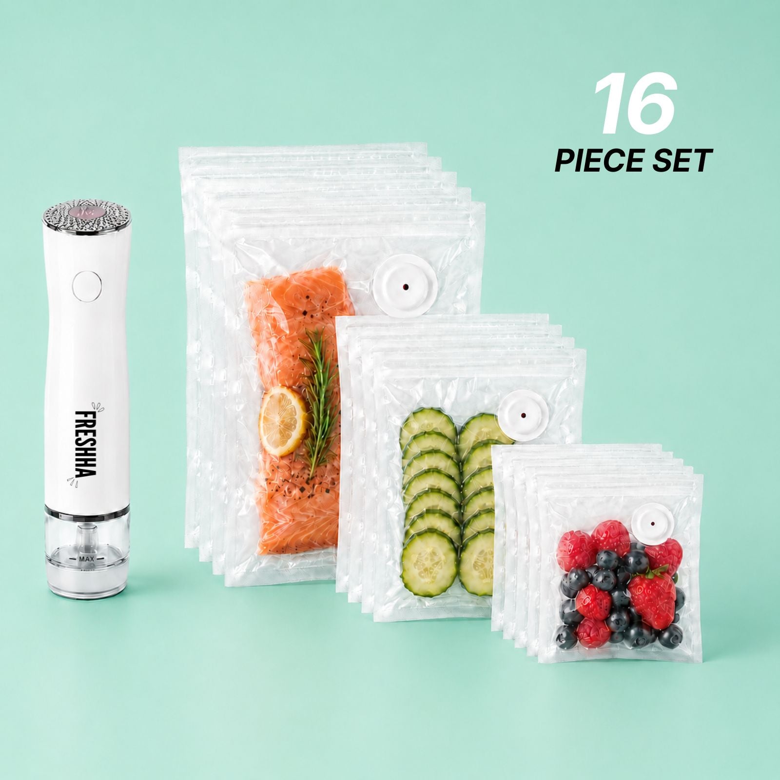 Vacuum Sealer and Bags Bundle